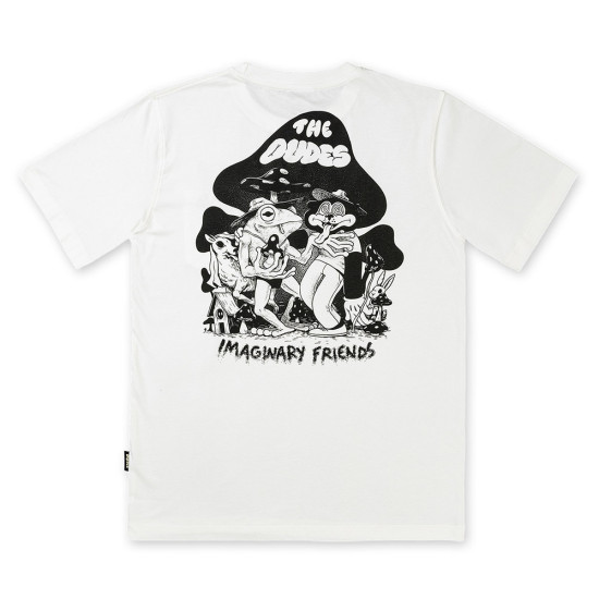 The Dudes Ανδρική κοντομάνικη μπλούζα Imaginary Friends Tee